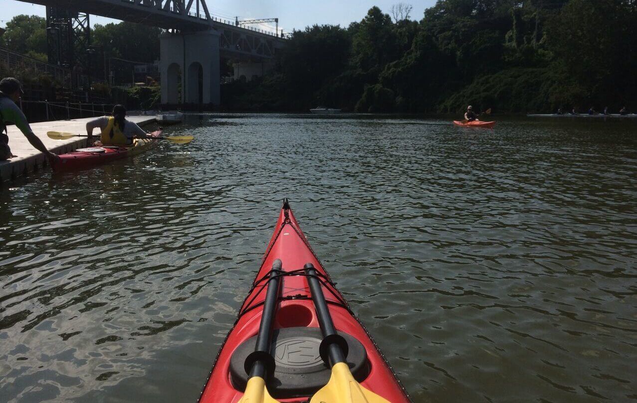FDtribs Cleveland Kayaking on the Cuyahoga First Descents