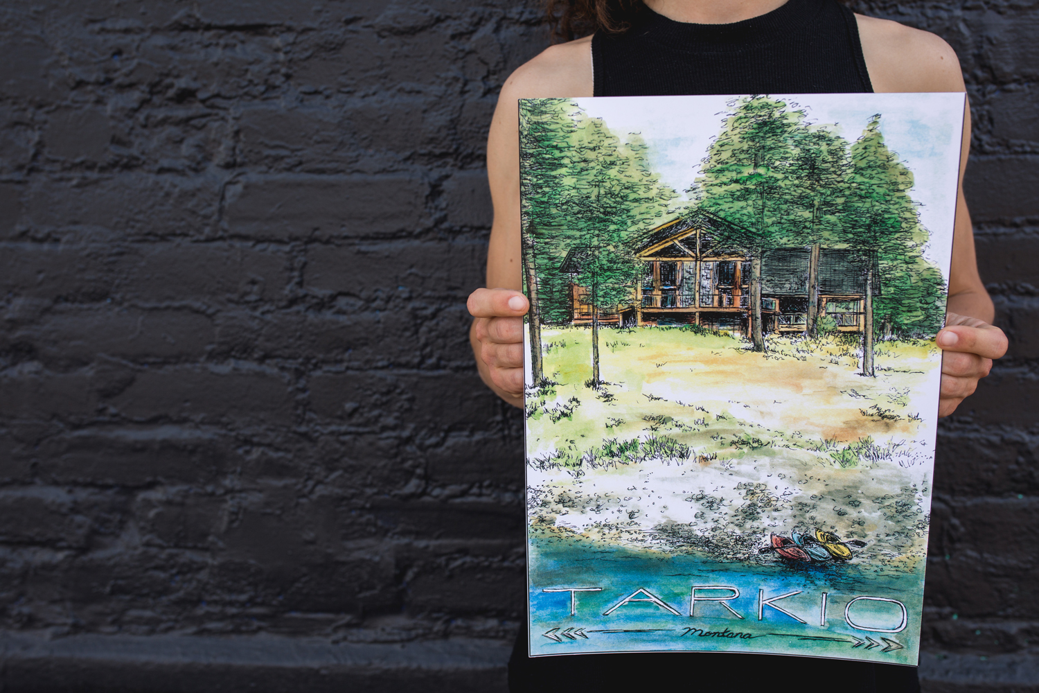 Tarkio, MT First Descents Poster First Descents