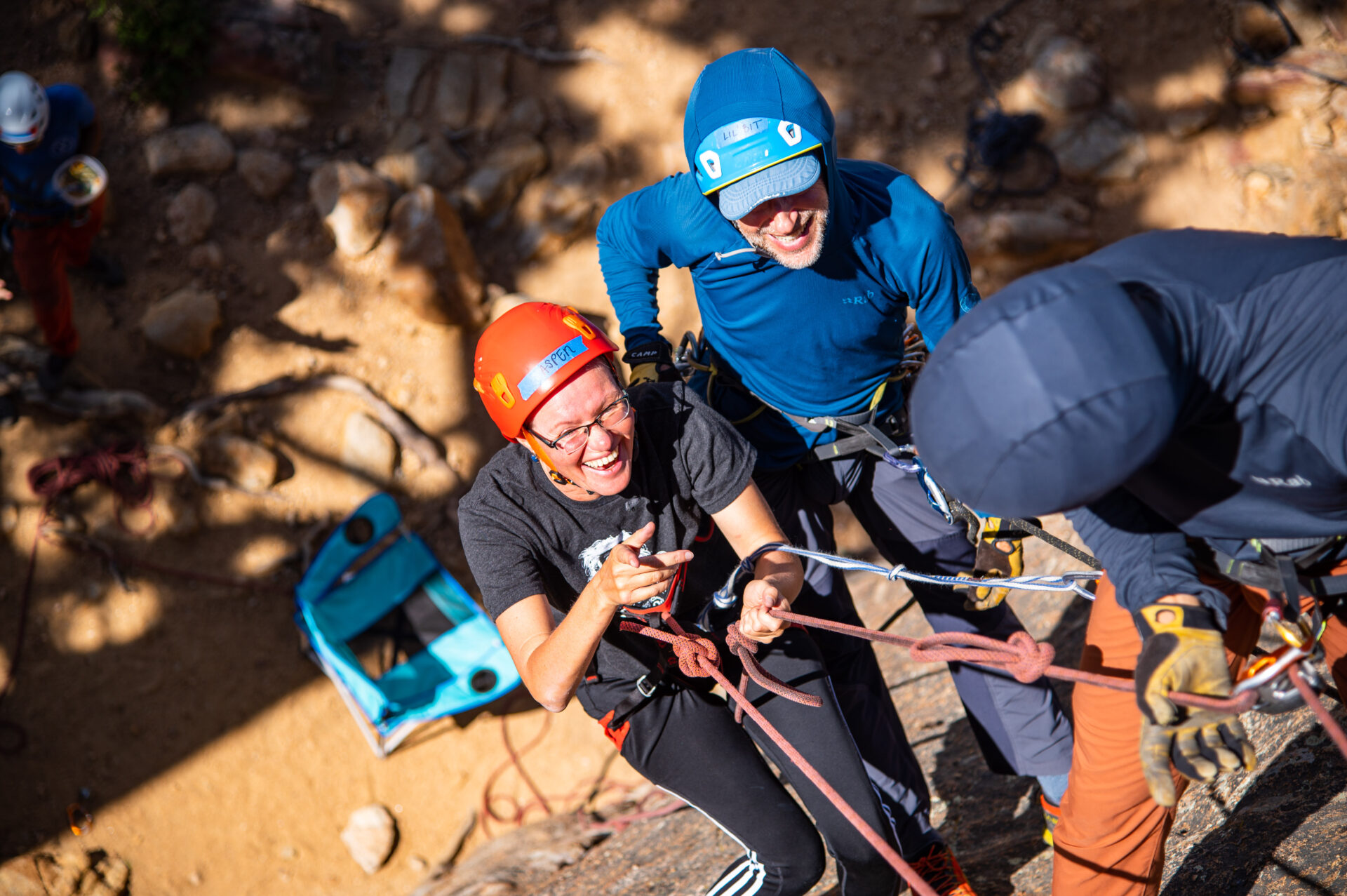 Choosing Climbing Partners: Trust on the Rocks